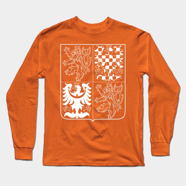 Czech Republic Seal Long Sleeve T-Shirt by Historia